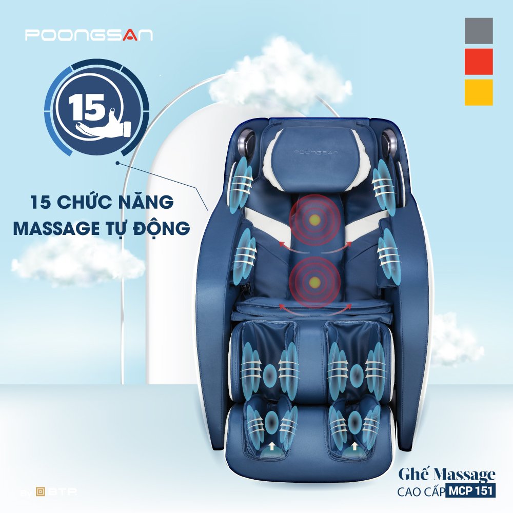 Các bài massage đa dạng và chuyên sâu